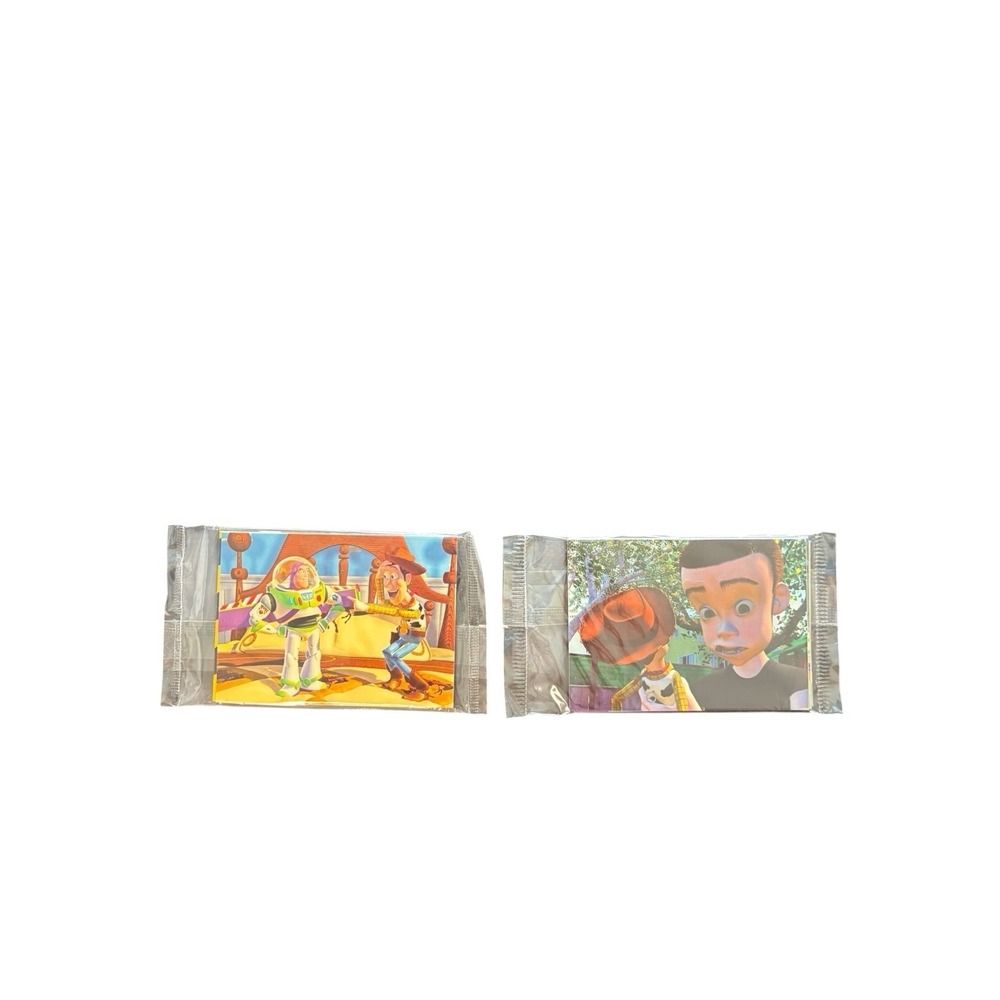 Toy Story SkyBox Trading Card Stand-Ups‎ Sealed Lot of 2 Vintage